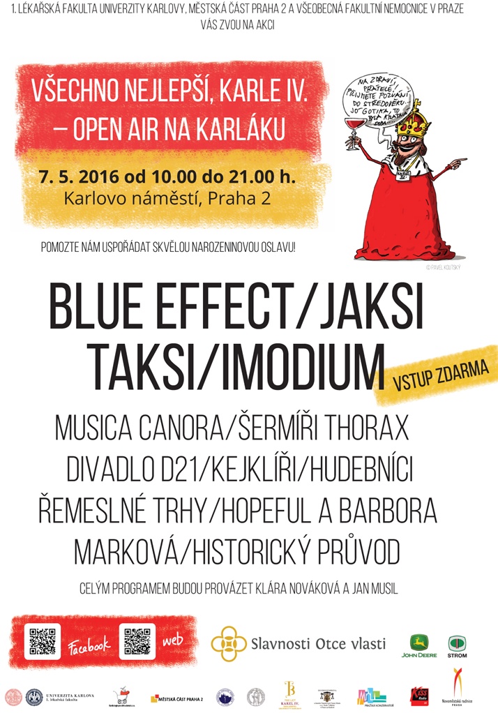 Open Air na Karláku - Všechno nejlepší, Karle IV.