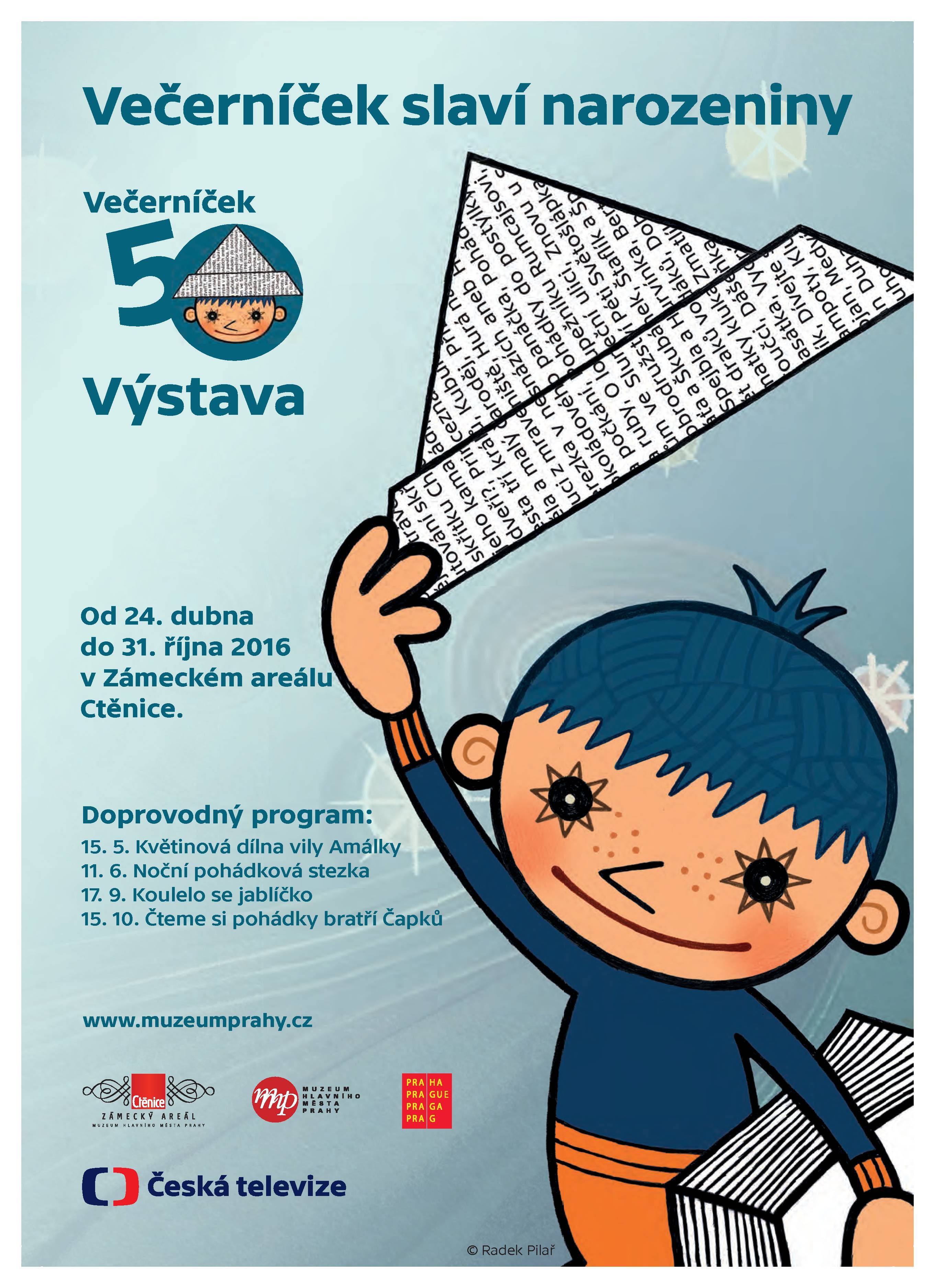 Večerníček slaví 50 let na zámku Ctěnice