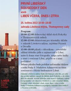 Prožijte sousedský den v Libni