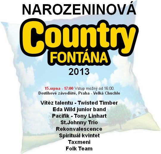 Narozeninová Country Fontána