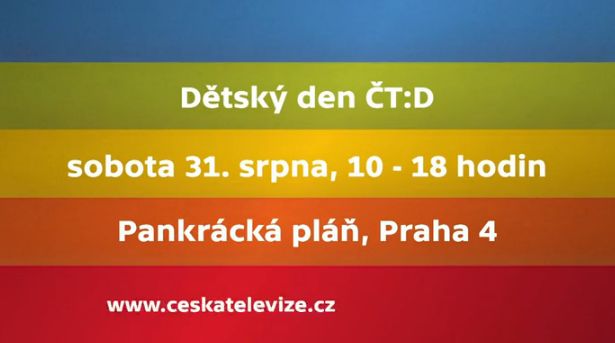 Velký den pro malé děti. Přijďte se pobavit s ČT :D