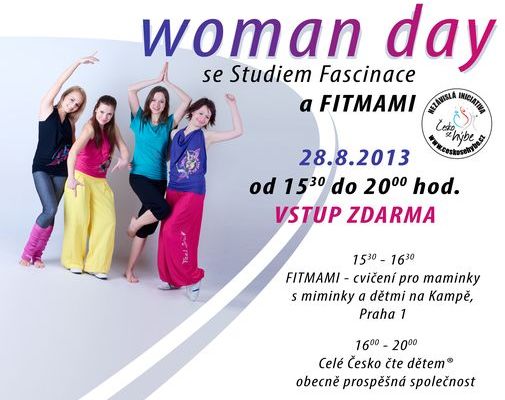 Woman day se studiem Fascinace a Fitmami