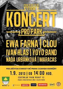 Koncert pro park plný hvězd a zábavy pro děti