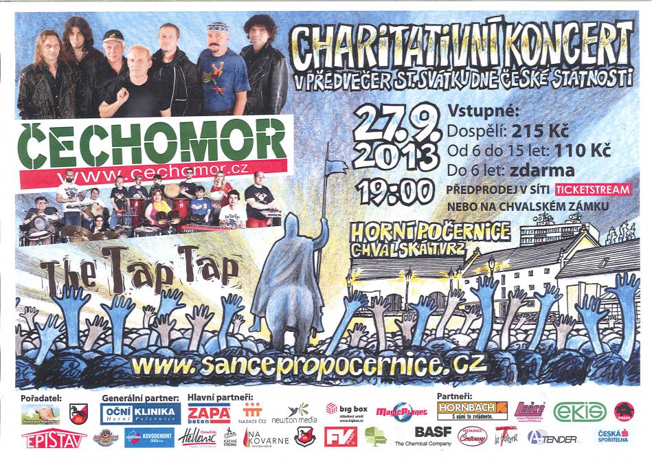 Charitativní koncert skupiny Čechomor