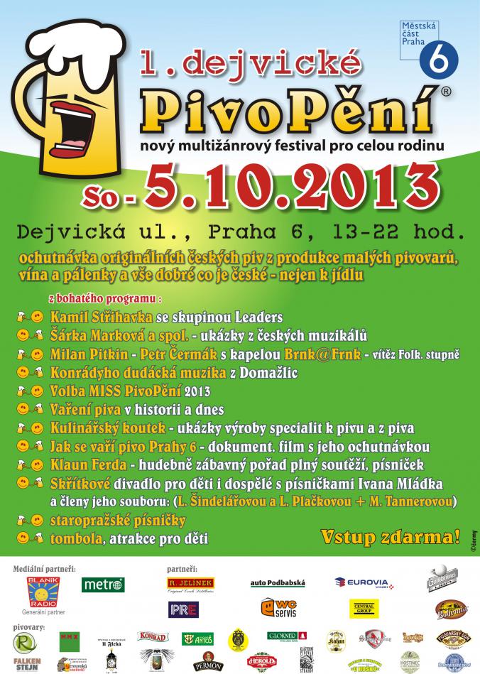 Multižánrový festival Dejvické PivoPění