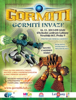 Gormití invaze v OC Letňany