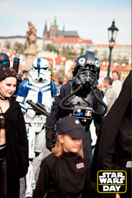 Ostavte s fanoušky Star Wars den !
