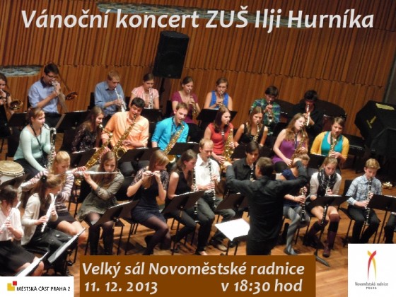 Vánoční koncert ZUŠ Ilji Hurníka