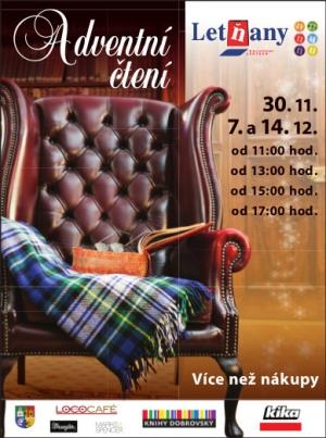 Vánoce pro vaše uši - Adventní čtení v OC Letňany