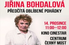 Vánoční čtení pohádek s jiřinou Bohdalovou v CCM