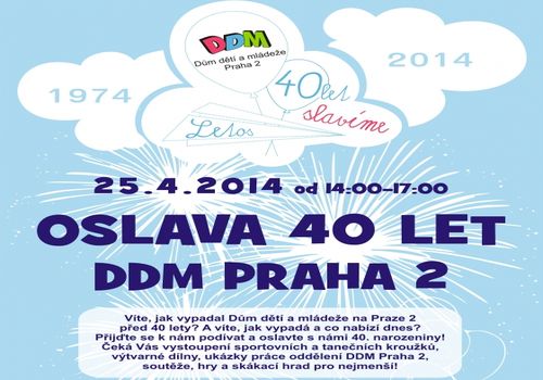 Oslavy 40 let DDM Praha 2