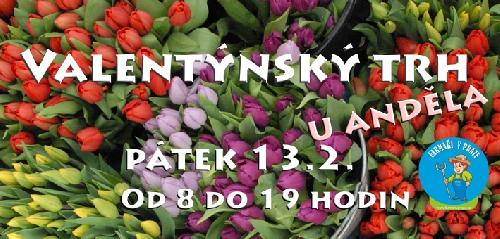 Valentýnský trh U Anděla
