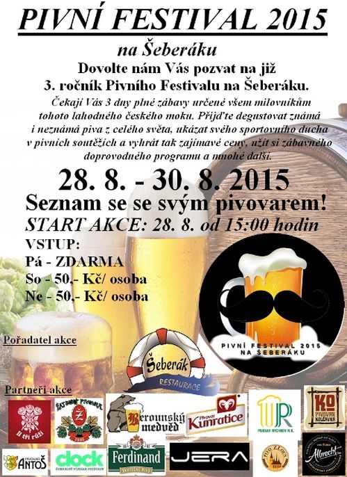 Pivní festival na Šeberáku