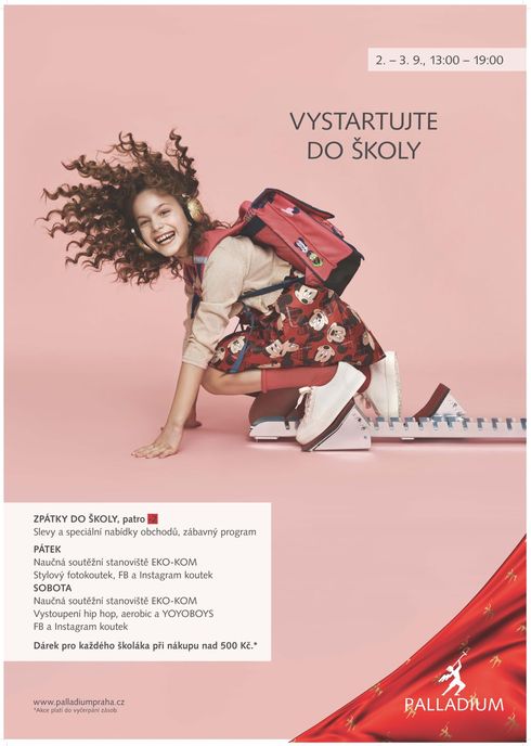 Vystartujte do školy přes Palladium