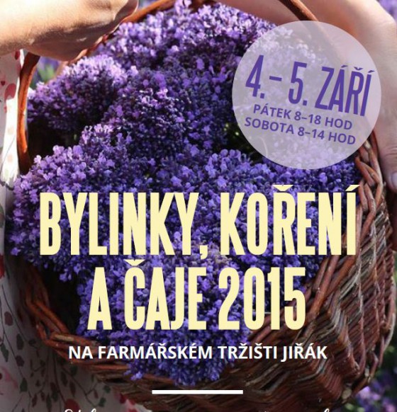 Bylinky, koření a čaje zavoní na Jiřáku