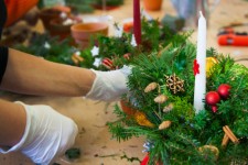 Advent v Botanické zahradě
