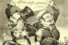 Hilsneriáda. Masaryk jako disident uvnitř davu.