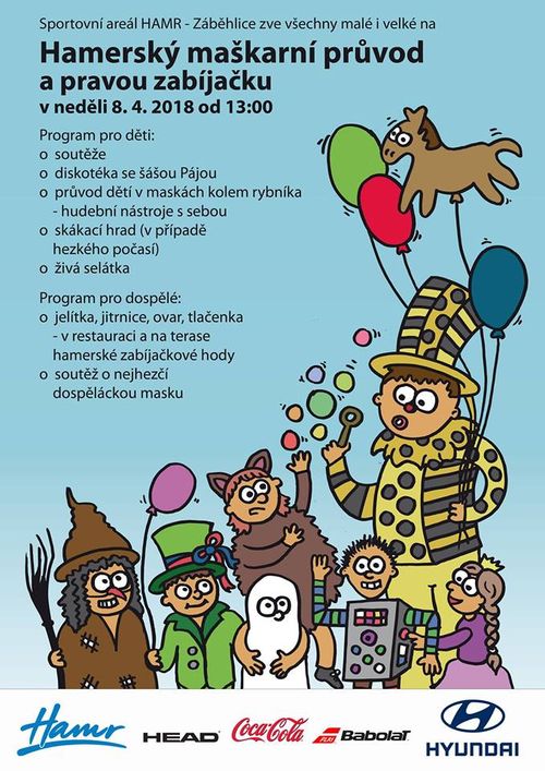 Hamerský maškarní průvod a pravá česká zabíjačka v Záběhlicích