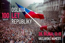 Oslava 100 LET republiky na Václavském náměstí