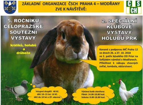 Celopražská výstava králíků, holubů a drůbeže