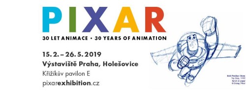 Výstava Pixar 30 let animace do konce května 2019