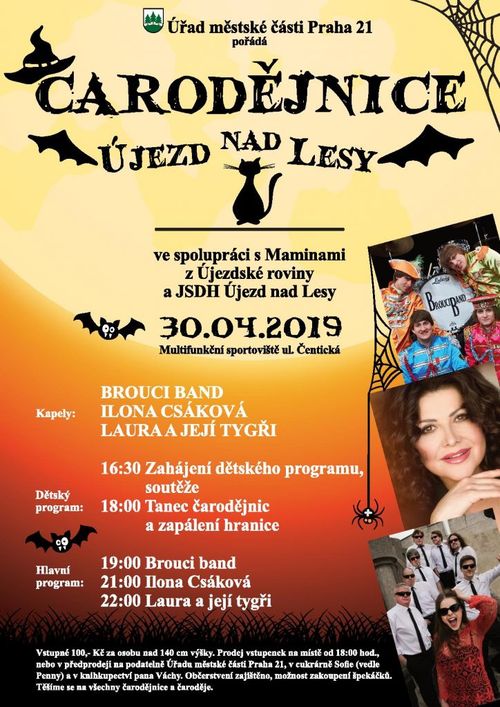 Pálení Čarodejnic v Újezdu na Lesy