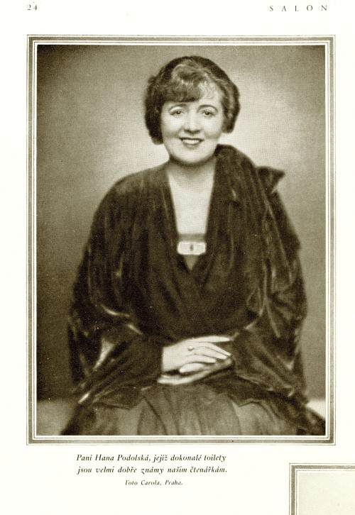 Hana Podolská, legenda české mody.